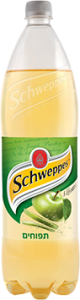 schweppes בטעם תפוחים 1.5 ליטר